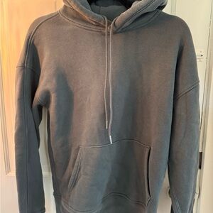 Abercrombie Soft Essentials Steel Blue Hoodie